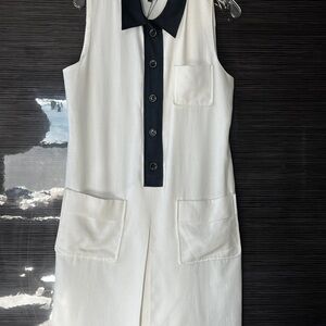 Rachel Zoe Black and Ivory Dress Label